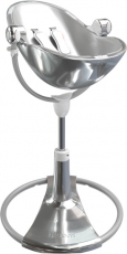 Детский стульчик для кормления Bloom Fresco silver + набор вкладышей Fresco lunar silver